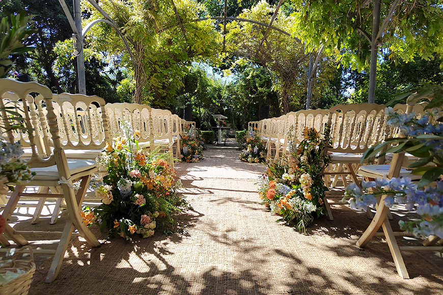 Oficiante bodas civiles Finca Carambuco, Churriana, Málaga